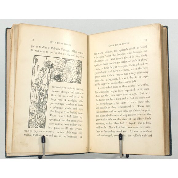 Antique Book "Little Tommy Tucker" Susan Coolidge, Little, Brown, And Co 1900 - Picture 5 of 7